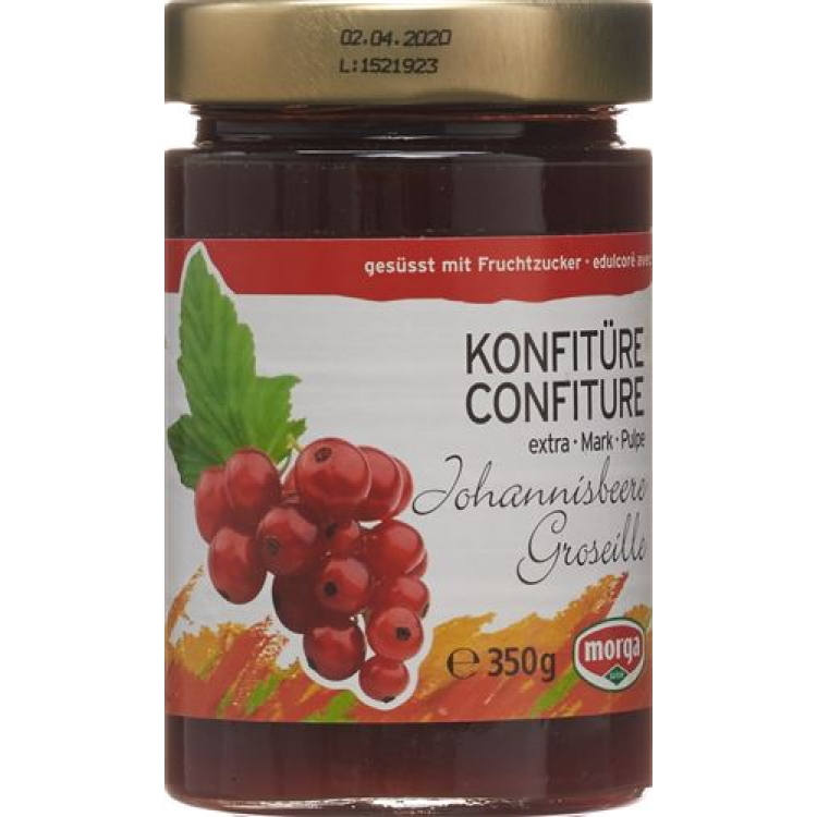 MORGA jam currant Mark Fruchtz 350 ក្រាម។