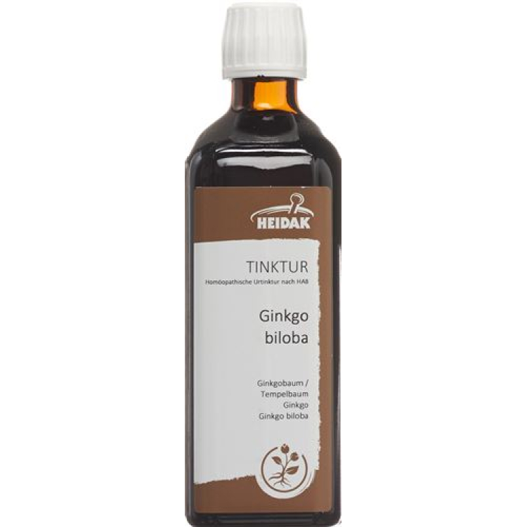 HEIDAK tinktúra ginkgo biloba üveg 500 ml