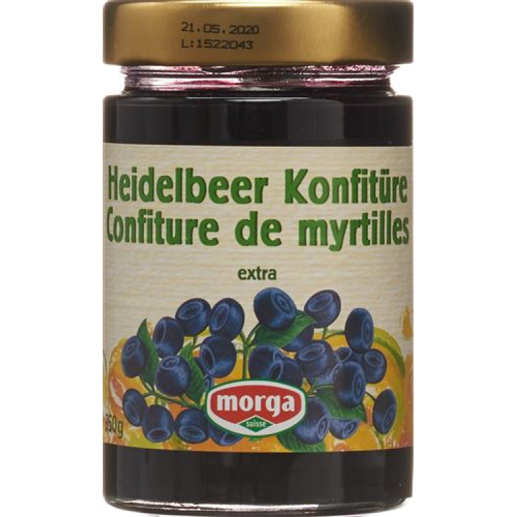 Morga geléia de mirtilo 350 g