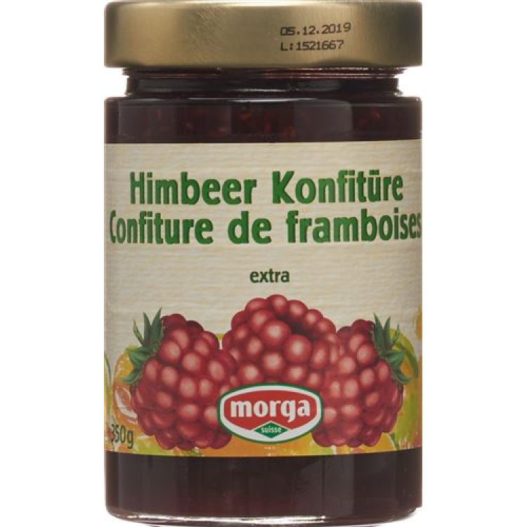 MORGA mermelada de frambuesa 350 g