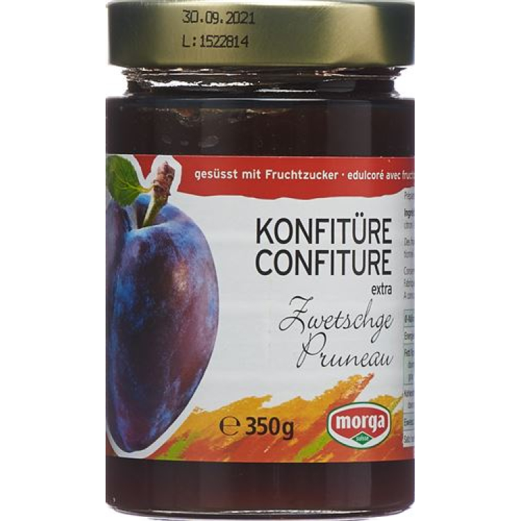 MORGA plums jam Fruchtz 350 ក្រាម។