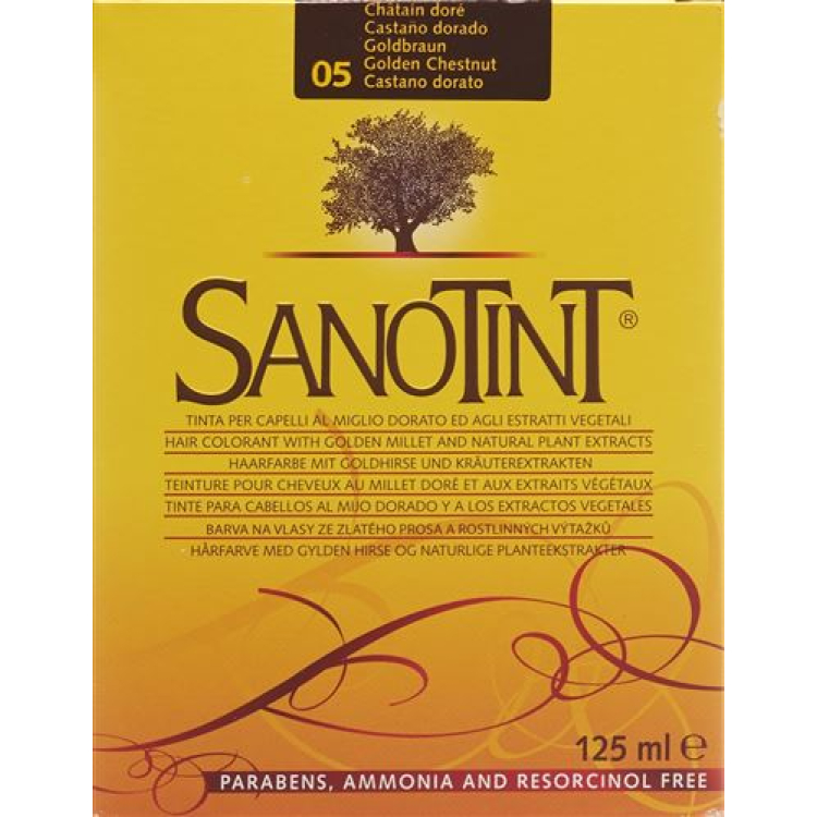 Colore per capelli Sanotint 05 castano dorato