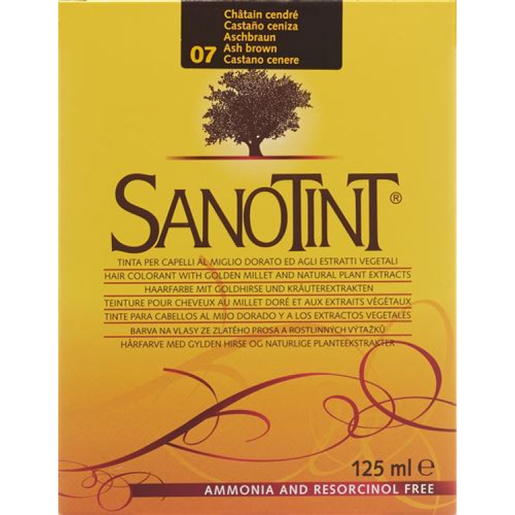 Sanotint hair color 07 ash brown