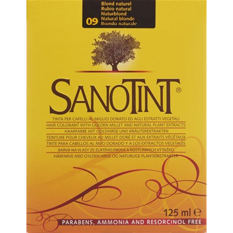 Sanotint hair color 09 natural blonde