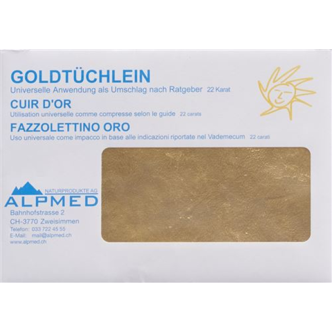 Shop Alpmed Goldtüchlein - Natural Phytotherapy Product