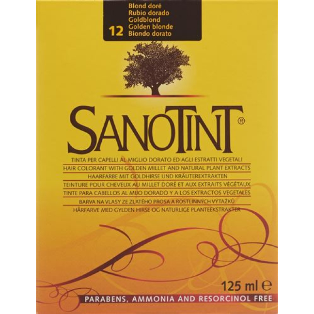 Sanotint Hair Color 12 Goldblond