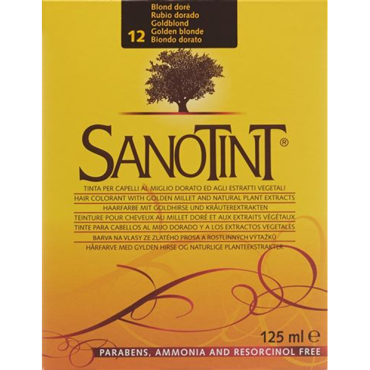 Sanotint Haarfarbe 12 goldblond