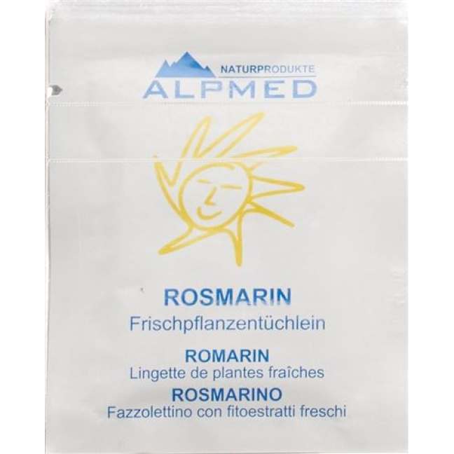 Alpmed Frischpflanzentüchlein rosemary 13 pcs - Healthy Body Care Products