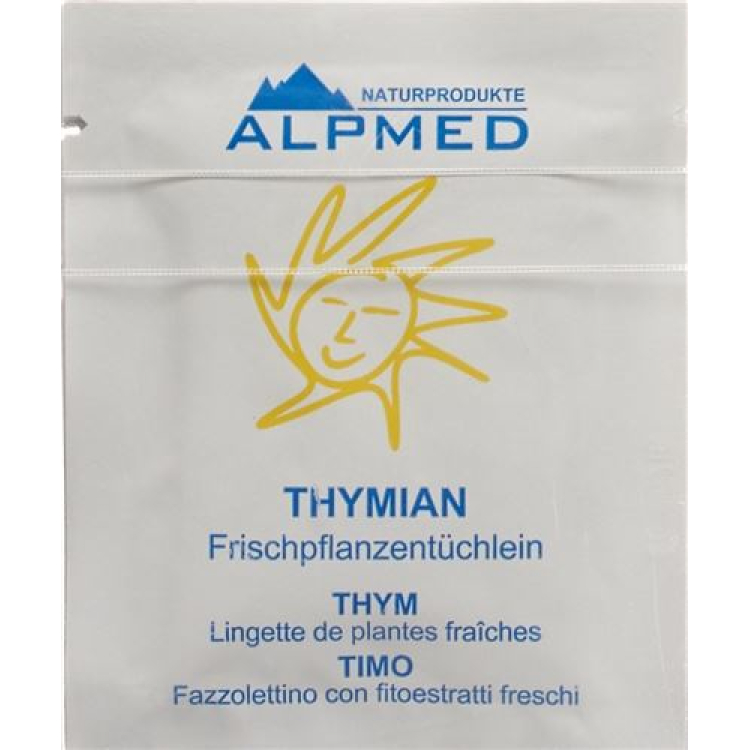 Alpmed Frischpflanzentüchlein Timian 13 stk