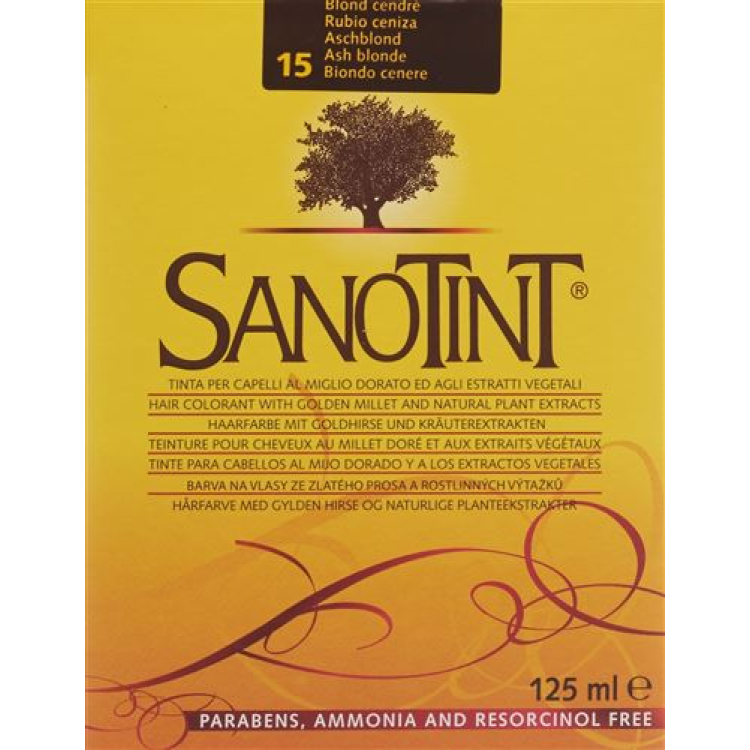 Sanotint haarkleur 15 asblond