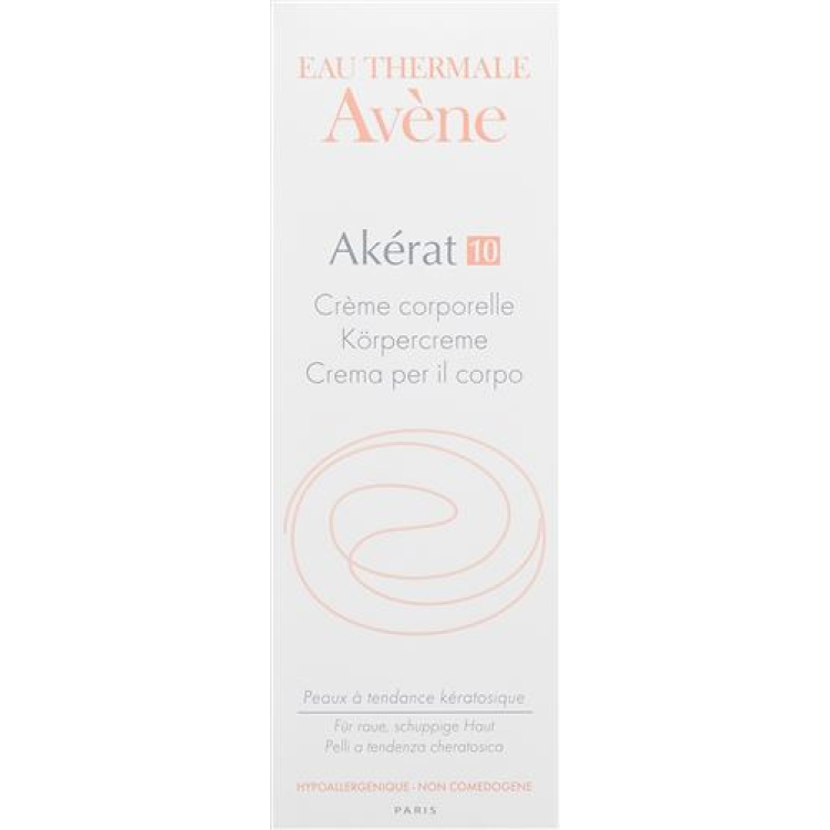 Avene Akérat 10 Body Cream 200ml