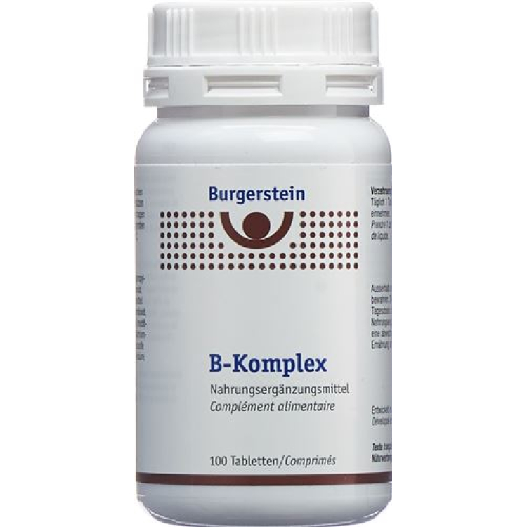 Burgerstein B-Complex tablets 100 ks