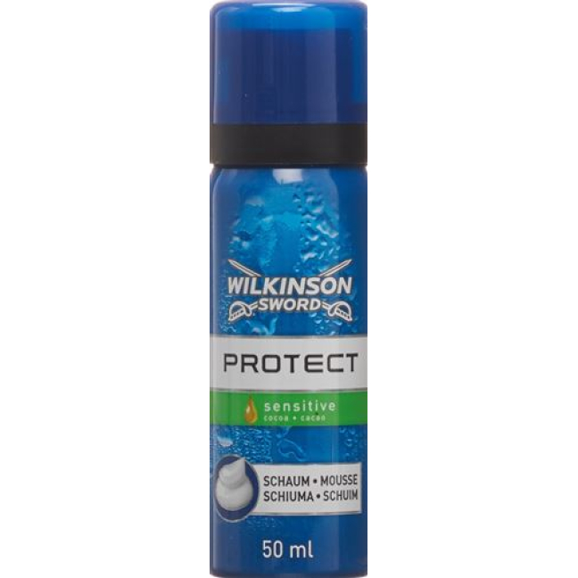 Wilkinson Protect creme de barbear pele sensível 50 ml