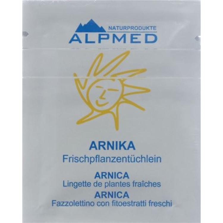 Alpmed Frischpflanzentüchlein arnica 13 ც