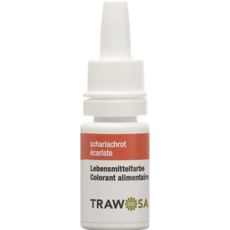 Trawosa colorante alimentario escarlata 10 ml