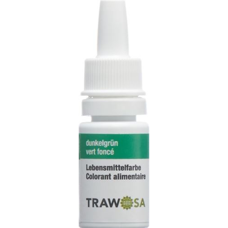 Trawosa Lebensmittelfarbstoff dunkelgrün 10 ml