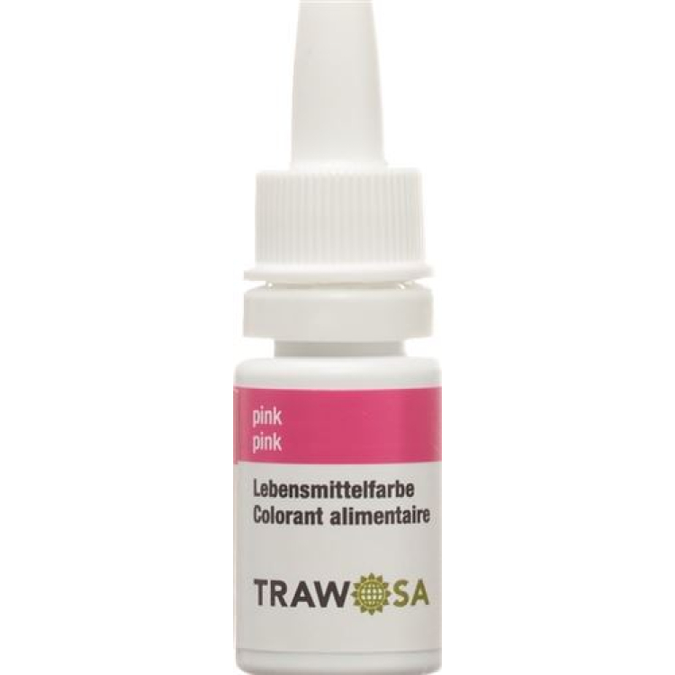 Trawosa qida rəngi çəhrayı 10 ml