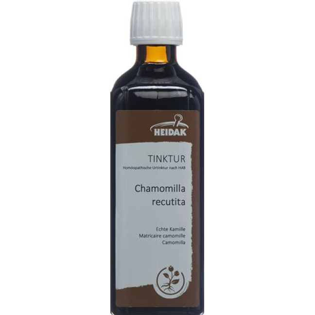HEIDAK tinktura Chamomilla recutita steklenica 500 ml