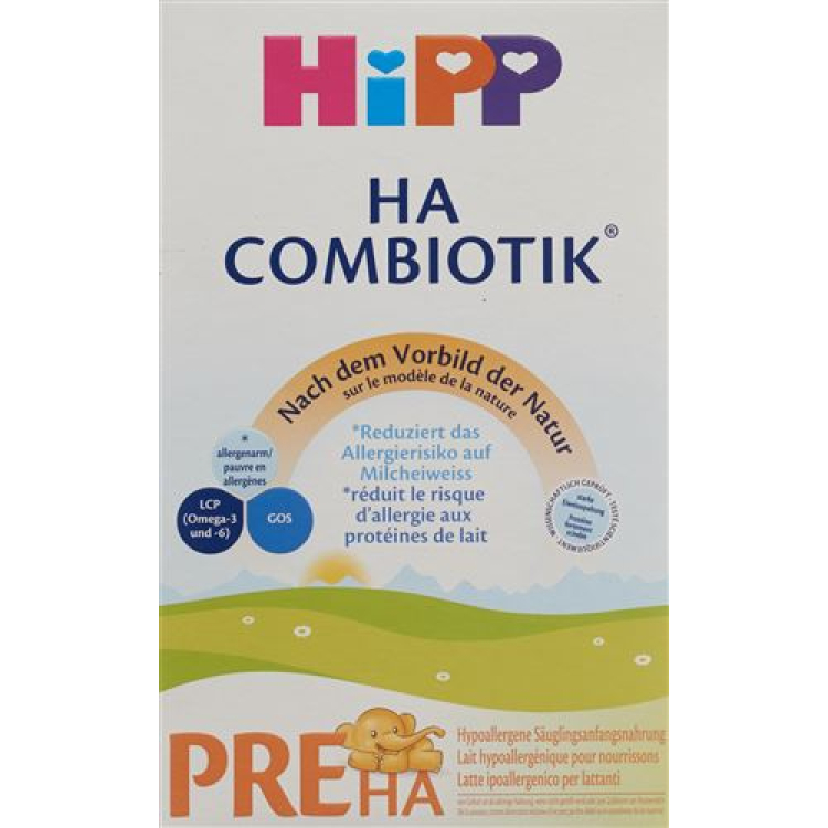 Φόρμουλες Hipp HA PRE Combiotik 500 γρ