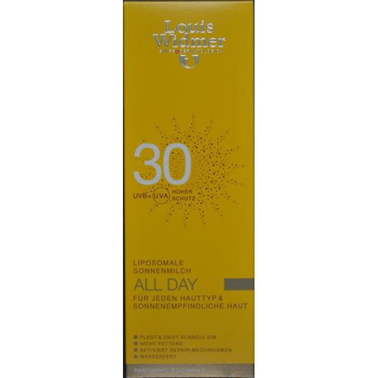 Louis Widmer Soleil All Day 30 Parfume 200 ml