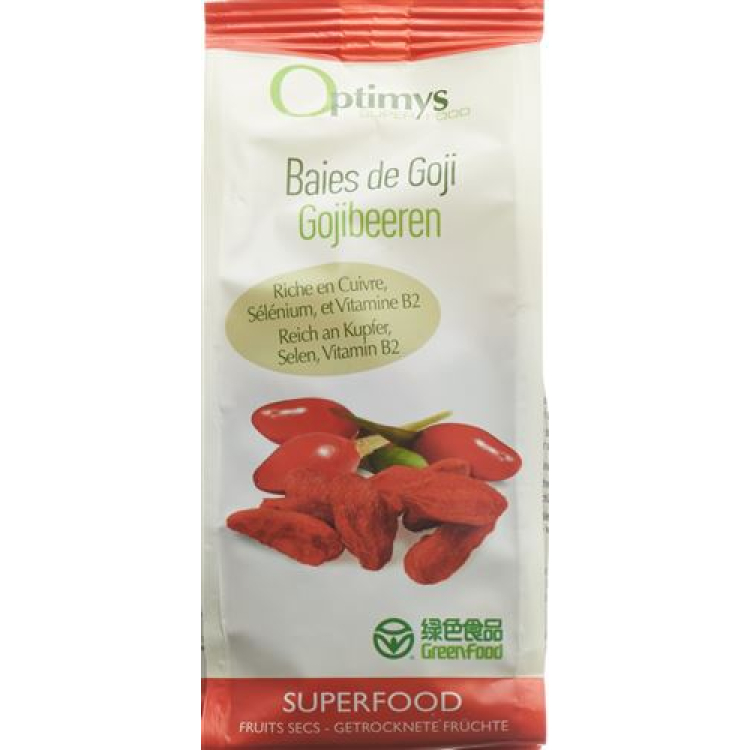 Optimys Goji grønn mat 200 g