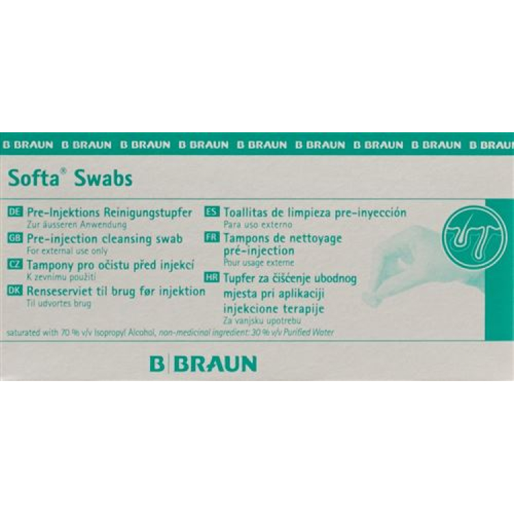 Softa Swabs rengöringsservetter 100 st