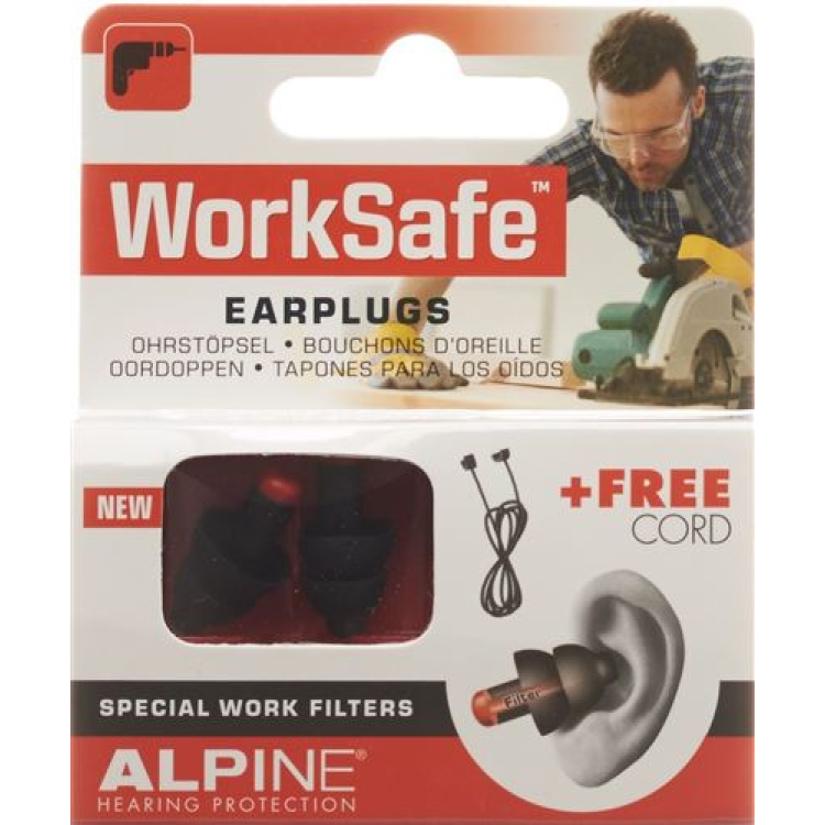 ALPINE workSafe earplug pair 1