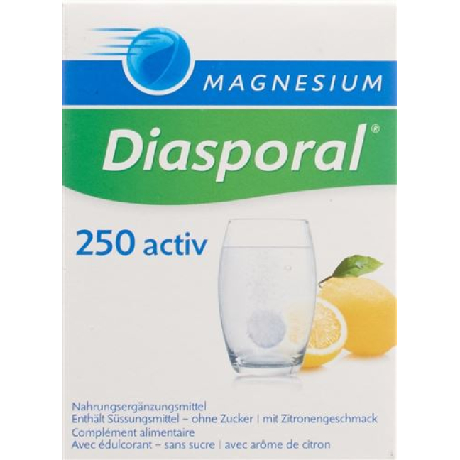 Magnesio Diasporal Activo 250 mg 20 comprimidos efervescentes