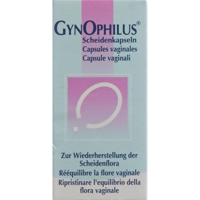 Gynophilus Vaginal Capsules: Restore Vaginal Flora with Lactic Acid Bacteria