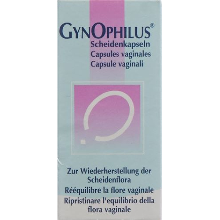 Gynophilus vaginal capsules 14 pcs