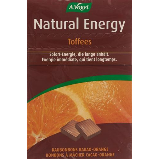 A. Vogel Natural Energy Toffees Zanjabil-Apelsin 115 g