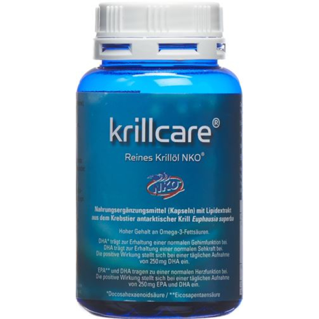Krill Care Krill Oil 500 mg NKO90 Ds 90 pcs - Body Care Product from Switzerland - Beeovita