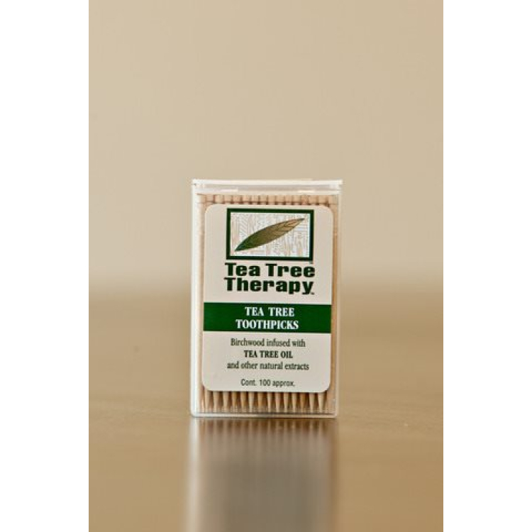 Tea Tree Therapy Kauwtandenstokers Tea Tree 100 st