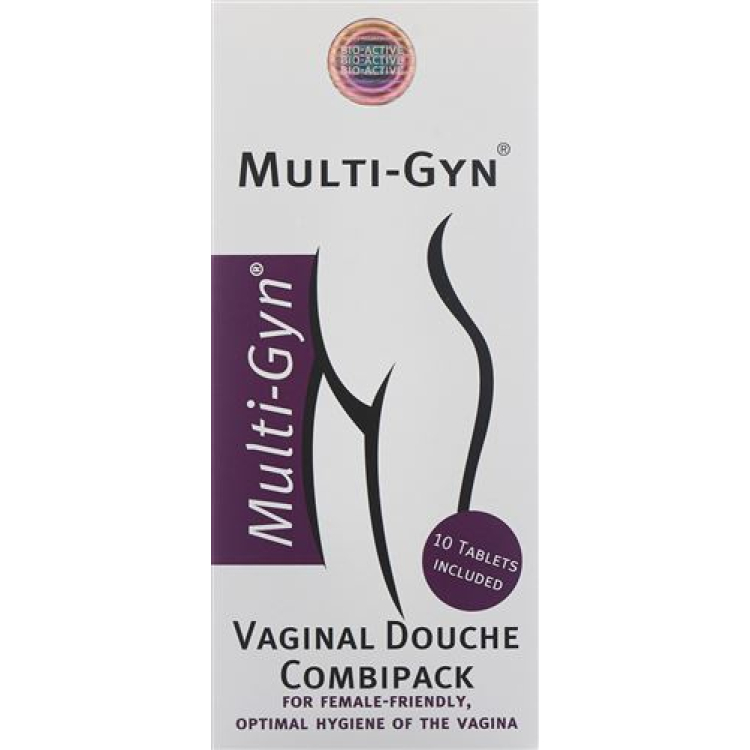 Multi-Gyn вагинальды душ + көпіршікті таблетка CombiPack