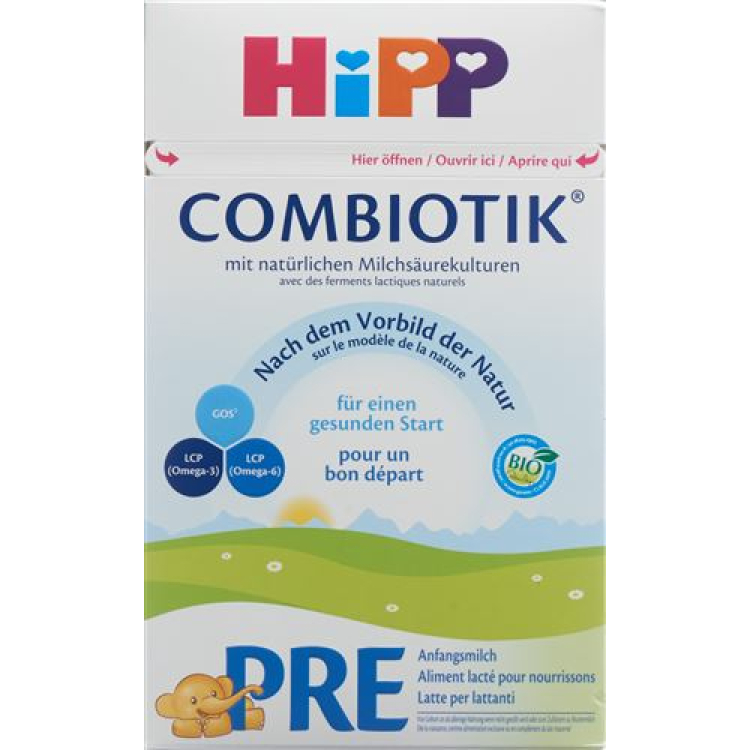 Hipp PRE starter milk BIO Combiotik 25 σακουλάκια 23 γρ