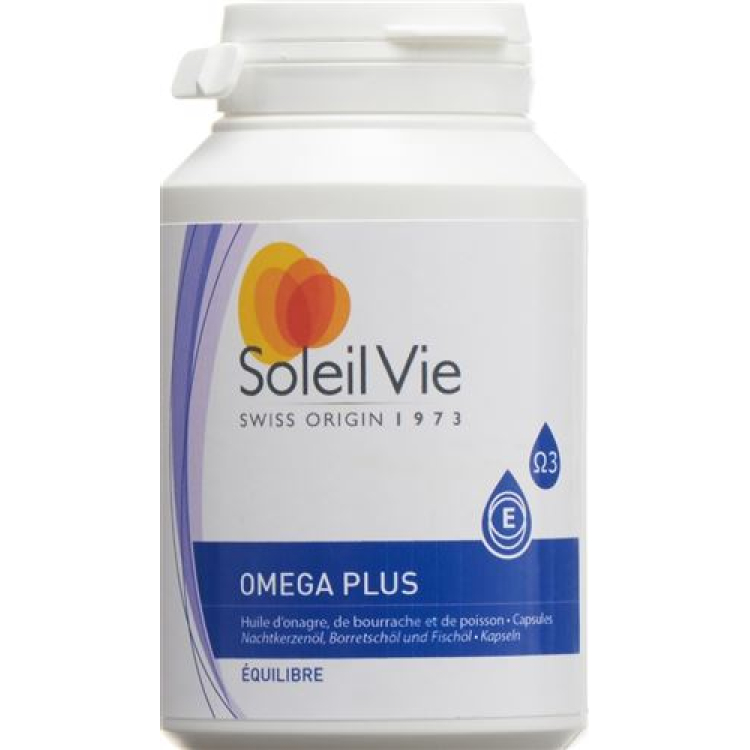 Soleil Vie Omega plus kapsler 686 mg 120 stk