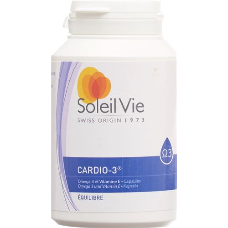 Soleil Vie Cardio 3 kapselia 685 mg 150 kpl