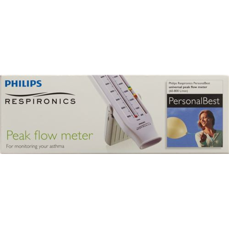 Philips Peak Flow Meter Personal Best 60-810 ლ/წთ ზრდასრულთათვის