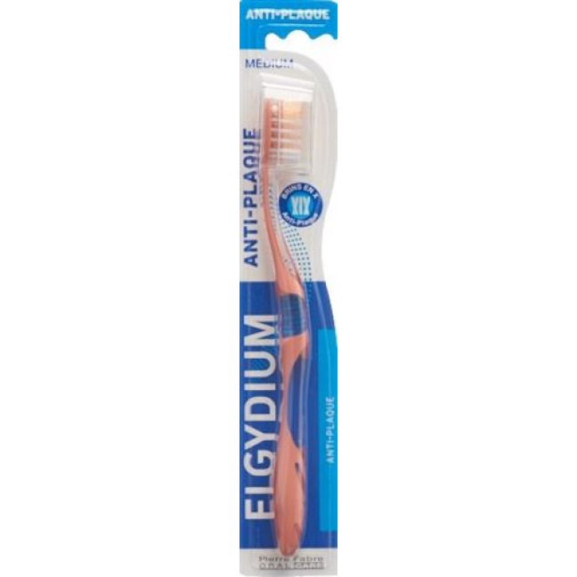 Elgydium escova de dentes anti-placa média
