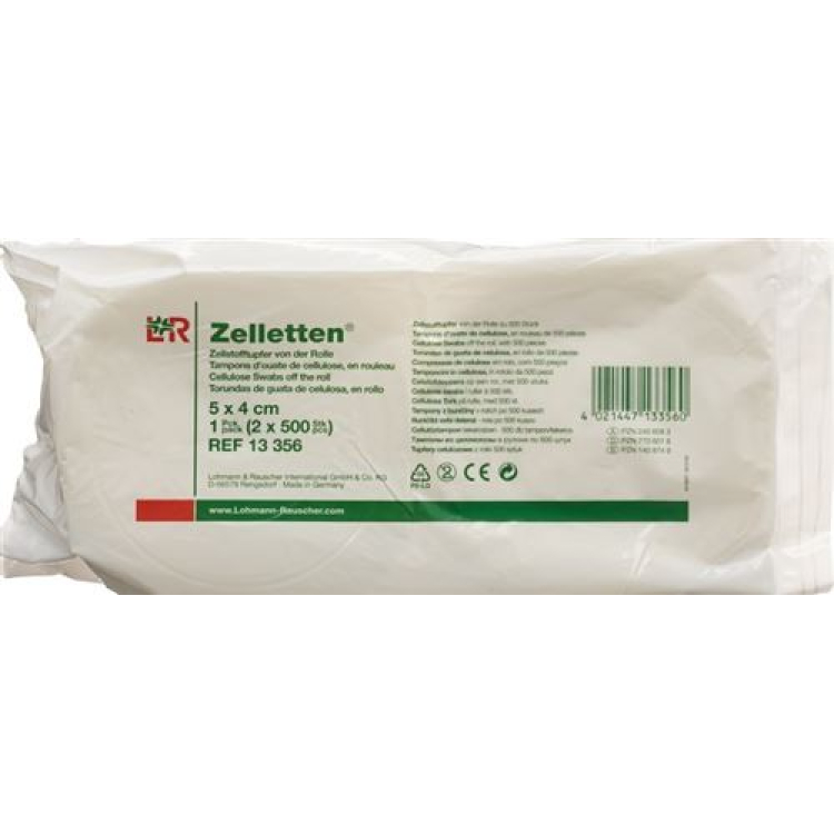 Lohmann Rauscher and Zelletten cellulose vatpinde ruller 2 Stk