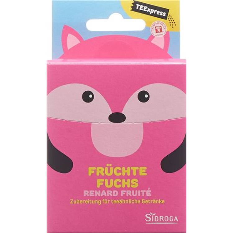 Sidroga TEExpress hedelmät Fuchs 15 Btl 0,3 g