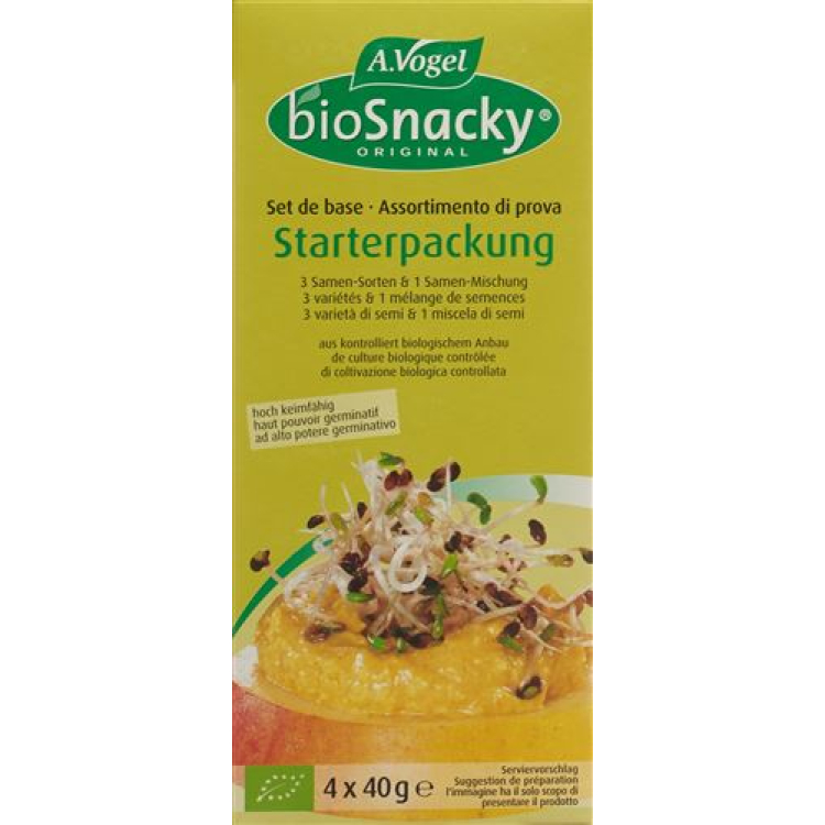 A. Vogel Biosnacky Seeds Starter Pack 4 x 40 g