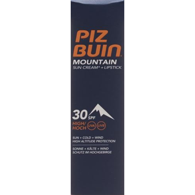 Piz Buin Mountain Combi SPF 30 lūpų dažai SPF 30 20 ml