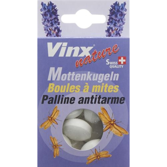 VINX NATURE bolas de naftalina 50 g