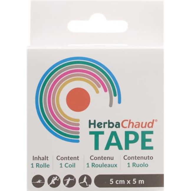 HerbaChaud Tape 5cmx5m sárga