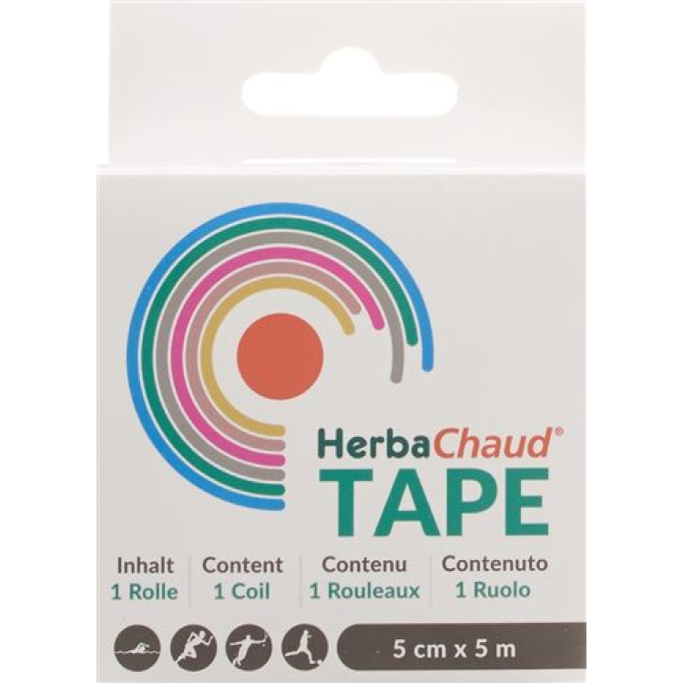 HerbaChaud Tape 5cmx5m ពណ៌លឿង