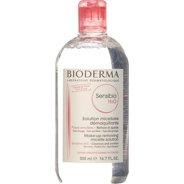 Bioderma Sensibio H20 胶束溶质 N Parf 500 毫升