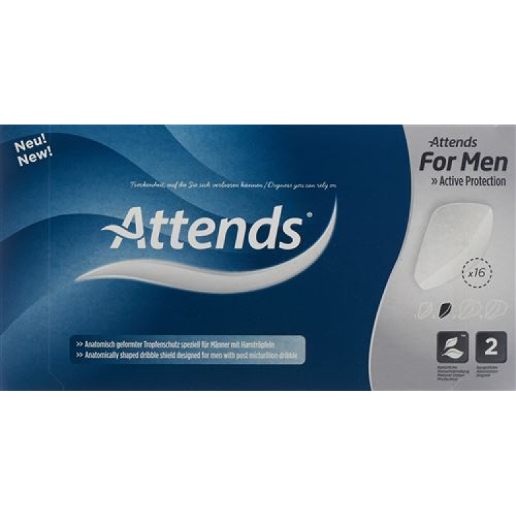 ATTENDS FOR MEN 2 férfi betét 16 db