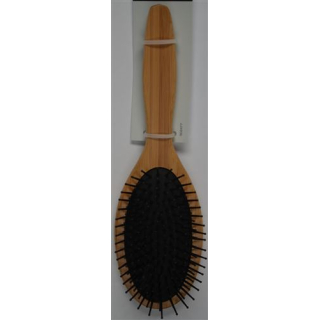 Cepillo de bambú Herba Neumático con pasadores de plástico Oval
