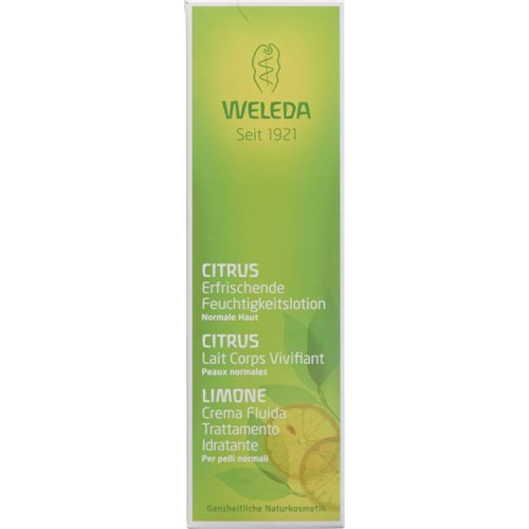 WELEDA 시트러스 리프레싱 모이스처 로트 200ml